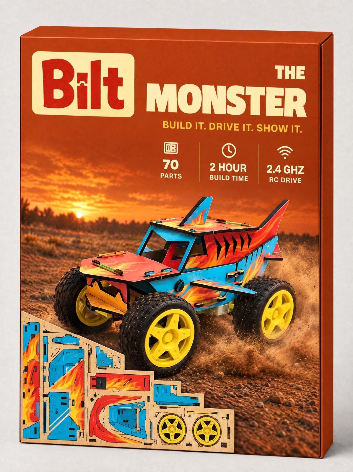 the Monster in its box